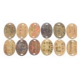 IMPERIAL JAPANESE ARMY DOG TAGS