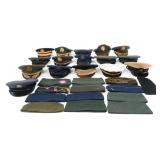 COLD WAR US ARMY, NAVY & USAF VISOR HATS
