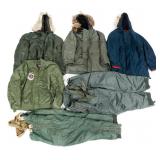 COLD WAR USAF WINTER FLIGHT JACKETS AND PANTS