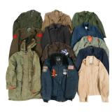 US ARMED FORCES & CIVILIAN JACKETS & OVERCOATS