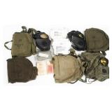 COLD WAR US ARMED FORCES GAS MASKS