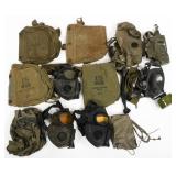 COLD WAR US ARMED FORCES GAS MASKS