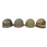 COLD WAR US ARMED FORCES M1 COMBAT HELMETS