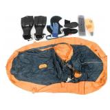 WWII US NAVY C2 SURVIVAL RAFT & US DIVER GEAR