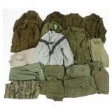 COLD WAR US ARMY OG107 SHIRTS & PANTS