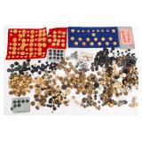 LATE 19th C. - COLD WAR US & UK UNIFORM BUTTONS