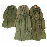 KOREA - VIETNAM WAR US ARMY FIELD OVERCOATS