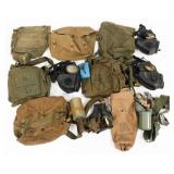 COLD WAR US ARMED FORCES GAS MASKS