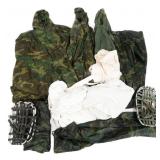 US ARMY MOUNTAIN TROOPS SNOW CAMO & RAIN GEAR
