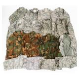 USAF & US ARMY TIGER STRIPE AND ACU CAMO UNIFORMS