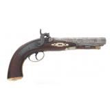 W&E JACOT 45 CALIBER PERCUSSION PISTOL