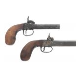 BELGIAN BOXLOCK PERCUSSION PISTOLS
