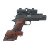 CUSTOM CASPIAN GOVT MODEL .45 CAL TARGET PISTOL