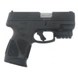 TAURUS MODEL G3c 9mm CALIBER SEMI AUTO PISTOL