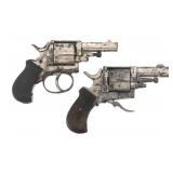 BELGIAN .32 CALIBER REVOLVERS