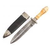 19TH C. GAMBLER SUREBET 7 KNIFE by I. H. SCHINTZ