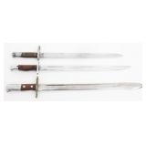WWI SWISS, SPANISH, & BRITISH BAYONETS