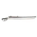 19th C. BRITISH ROYAL ARTILLERY OFFICER SWORD