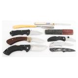 FOLDING POCKET KNIVES - CASE XX, BUCK, ZIPPO