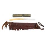 GERMAN LOUPER STRAIGHT RAZOR & LEATHER SHEATH