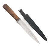 IMPERIAL GERMAN BOOT KNIFE & STEEL SCABBARD