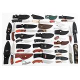 FIXED BLADE SKINNING KNIVES - COLEMAN, WINCHESTER