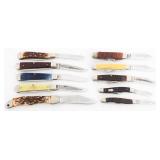 FOLDING POCKET KNIVES - SCHRADE, CASE XX, CAMILLUS