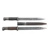 WWII GERMAN K98 COMBAT BAYONETS