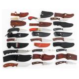 FIXED BLADE SKINNING KNIVES - S&W, SCHRADE & MORE
