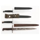 SWISS M1899 & M1957 BAYONETS