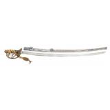 CIVIL WAR US M1860 CAVALRY SWORD