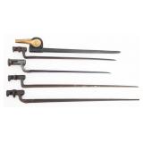 19th C. BRITISH & US SOCKET BAYONETS