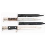 WWII GERMAN K98 DRESS BAYONETS by A EVERTZ