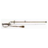 US M1860 STAFF & FIELD OFFICER DRESS SWORD