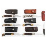 FOLDING KNIVES by SCHRADE, BUCK, & COLONIAL