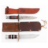 WWII US ARMED FORCES THEATER MADE KNIVES