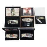 JOHN WAYNE THEMED COLLECTOR KNIVES & BOXES