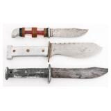 WWII US ARMED FORCES THEATER MADE KNIVES