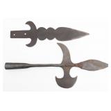 18th C. EUROPEAN SPEAR HEADS