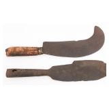 19th C. BRITISH FARMING BILLHOOK BLADES
