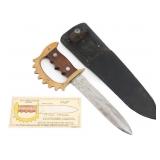 WWII M.H. COLE 8-POINT KNUCKLE FIGHTING KNIFE