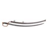 CONFEDERATE COLUMBIA S.C. M1840  ARTILLERY SWORD