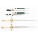 WWII GERMAN HUNTING & DUTCH NAVAL MINI DAGGERS