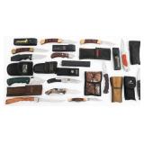 FOLDING UTILITY KNIVES - BUCK, SCHRADE, ELK RIDGE