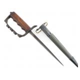 WWI US AEF MODEL 1917 TRENCH KNIFE by A.C. CO.