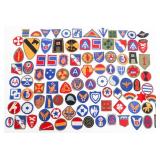 WWII - COLD WAR US ARMY UNIT PATCHES