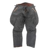 WWI - WWII PRIVATE PURCHASE GERMAN LEATHER PANTS