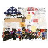 WWII - COLD WAR US PATCH, BOOKS, CARDS, & ORDNANCE