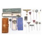 WWII GERMAN NSDAP TIE STICK PINS