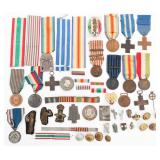 WWII ITALIAN MILITARY AND ORGANIZATIONAL INSIGNIA